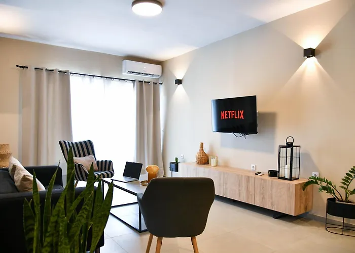 Gaia Modern House Lefkímmi